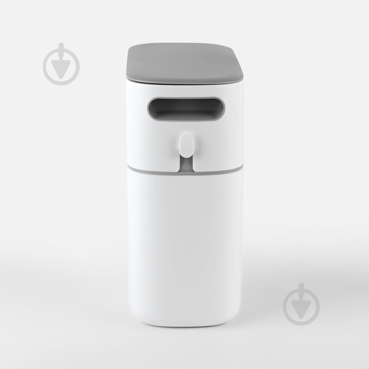 Ведро для мусора MVM BIN-22 12L White/Gray - фото 4