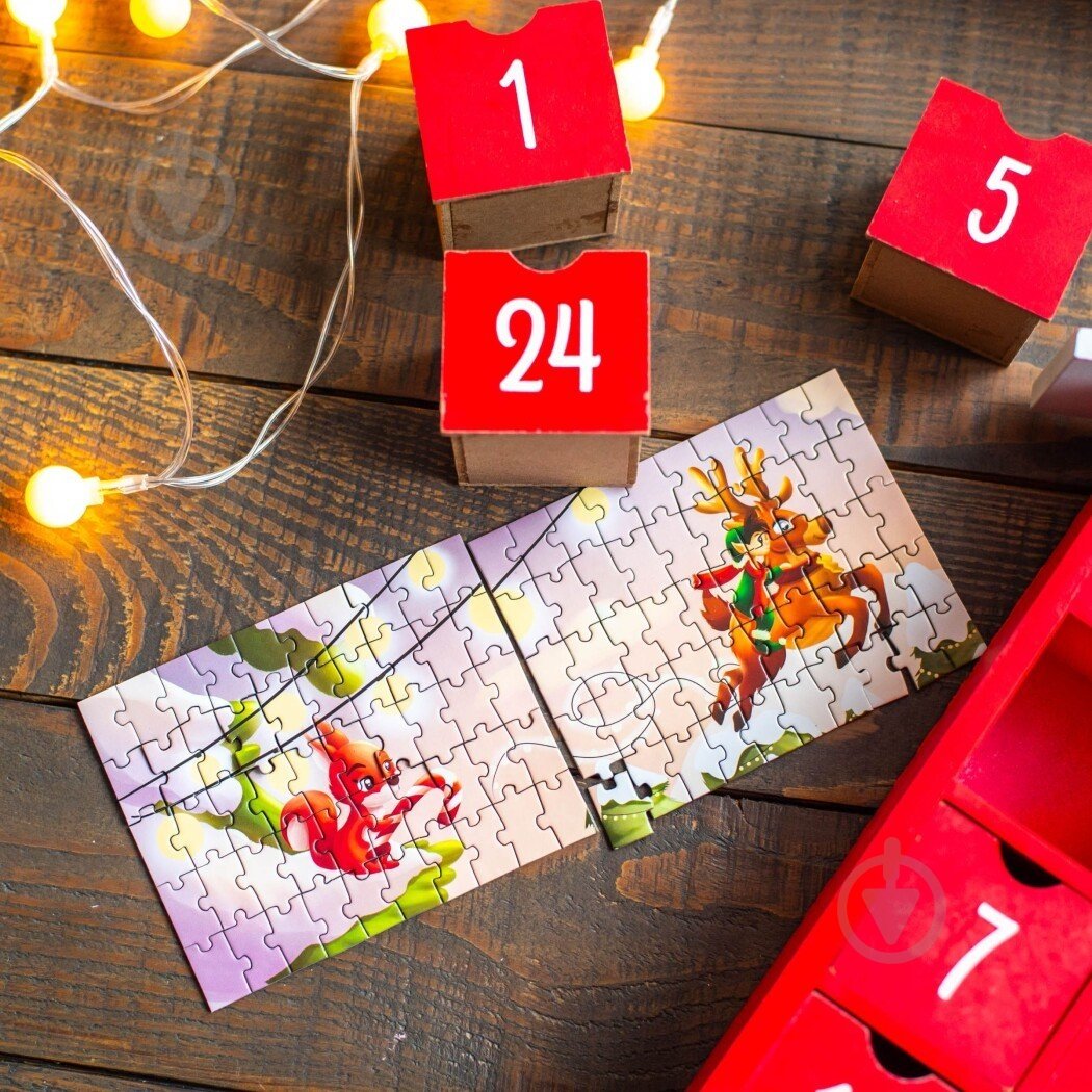 Адвент-календарь Ранок «Пазли» - фото 4 Адвент-календарь Ранок «Пазли» - фото 4