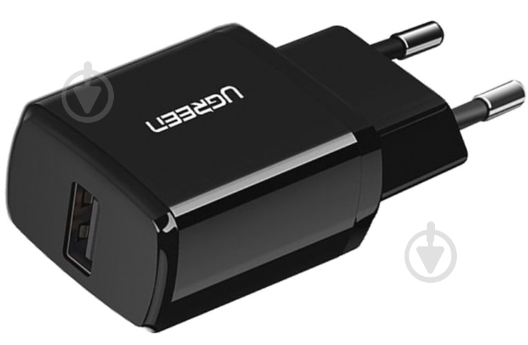 Сетевое зарядное устройство UGREEN ED011 USB Wall Charger 2.1A Black - фото 2
