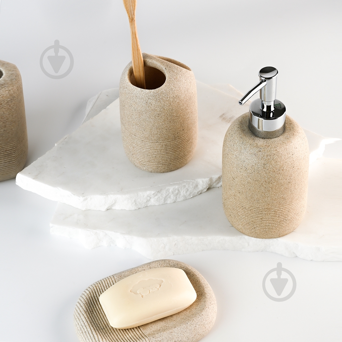 Дозатор для жидкого мыла MVM BA-04 Beige Boston - фото 16
