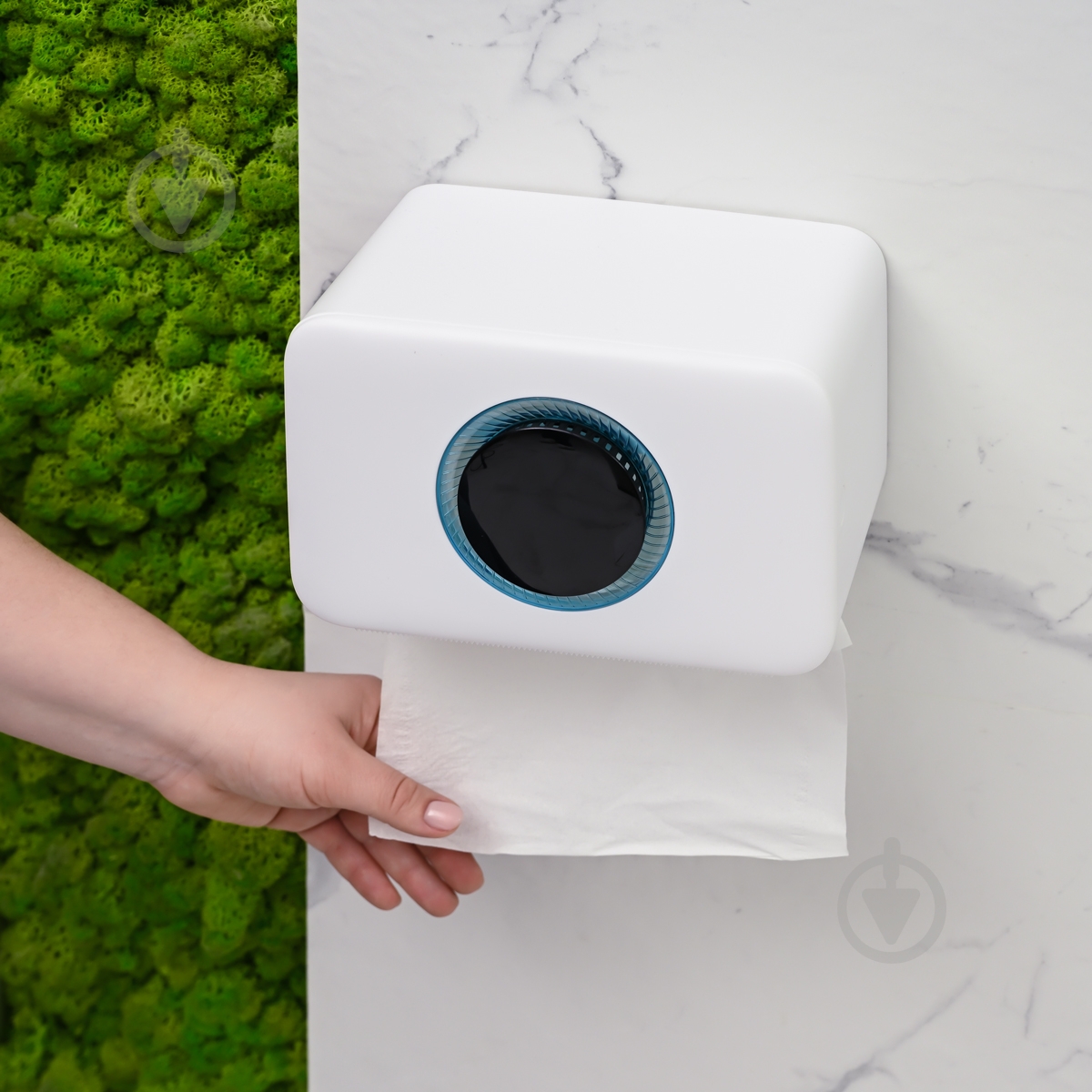 Тримач для туалетного паперу MVM BP-41 White/Gray - фото 14