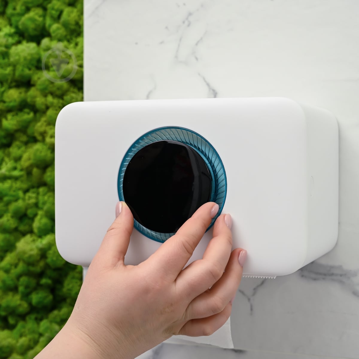 Тримач для туалетного паперу MVM BP-41 White/Gray - фото 21