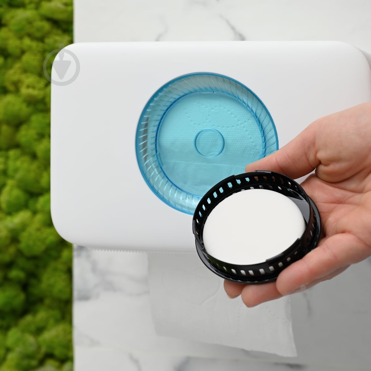 Тримач для туалетного паперу MVM BP-41 White/Gray - фото 20