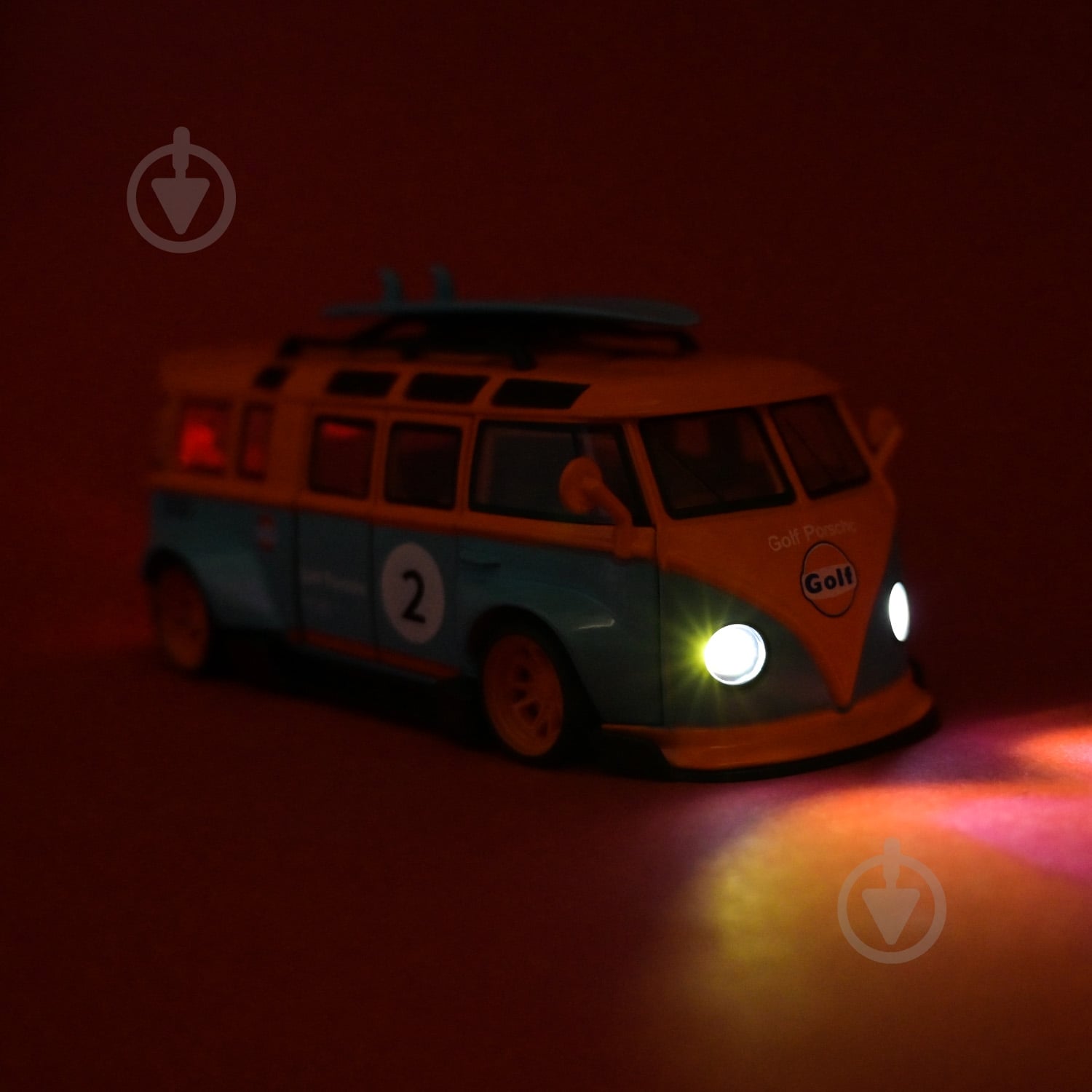 ᐉ Машинка Автопром 1:32 Volkswagen T1 Bus AP74242 • Купить в