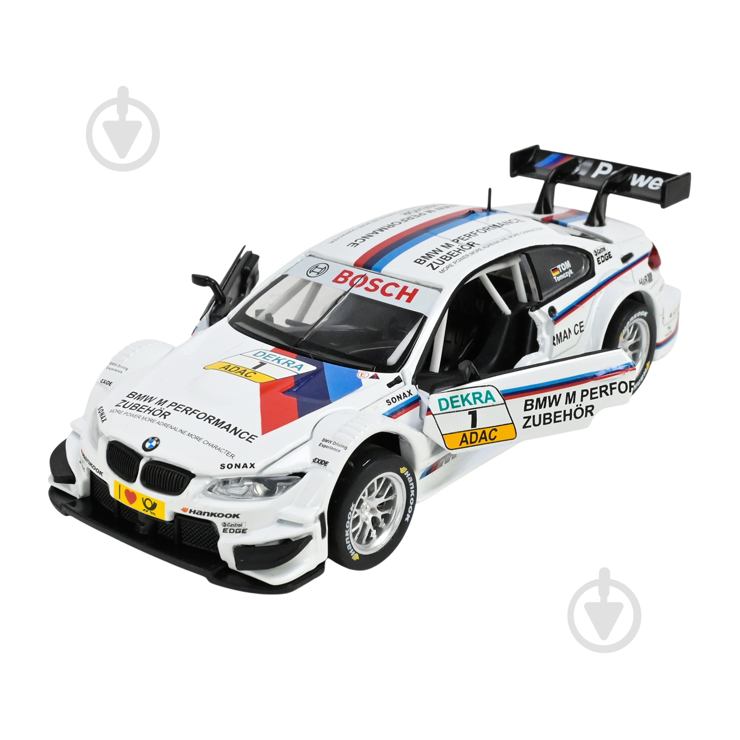 Машинка Автопром 1:32 BMW M4 GT3 68355(W) - фото 6 Машинка Автопром 1:32 BMW M4 GT3 68355(W) - фото 6