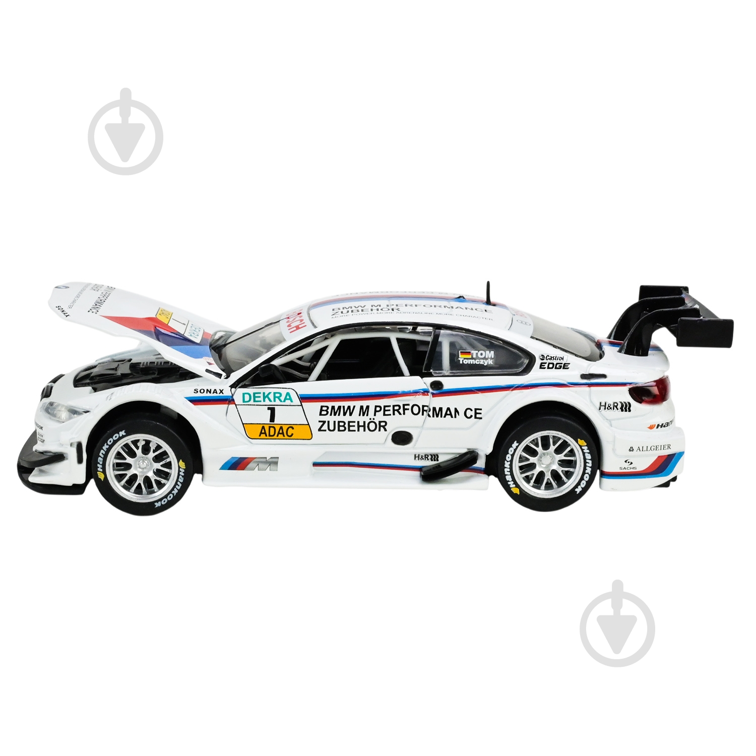 Машинка Автопром 1:32 BMW M4 GT3 68355(W) - фото 5 Машинка Автопром 1:32 BMW M4 GT3 68355(W) - фото 5