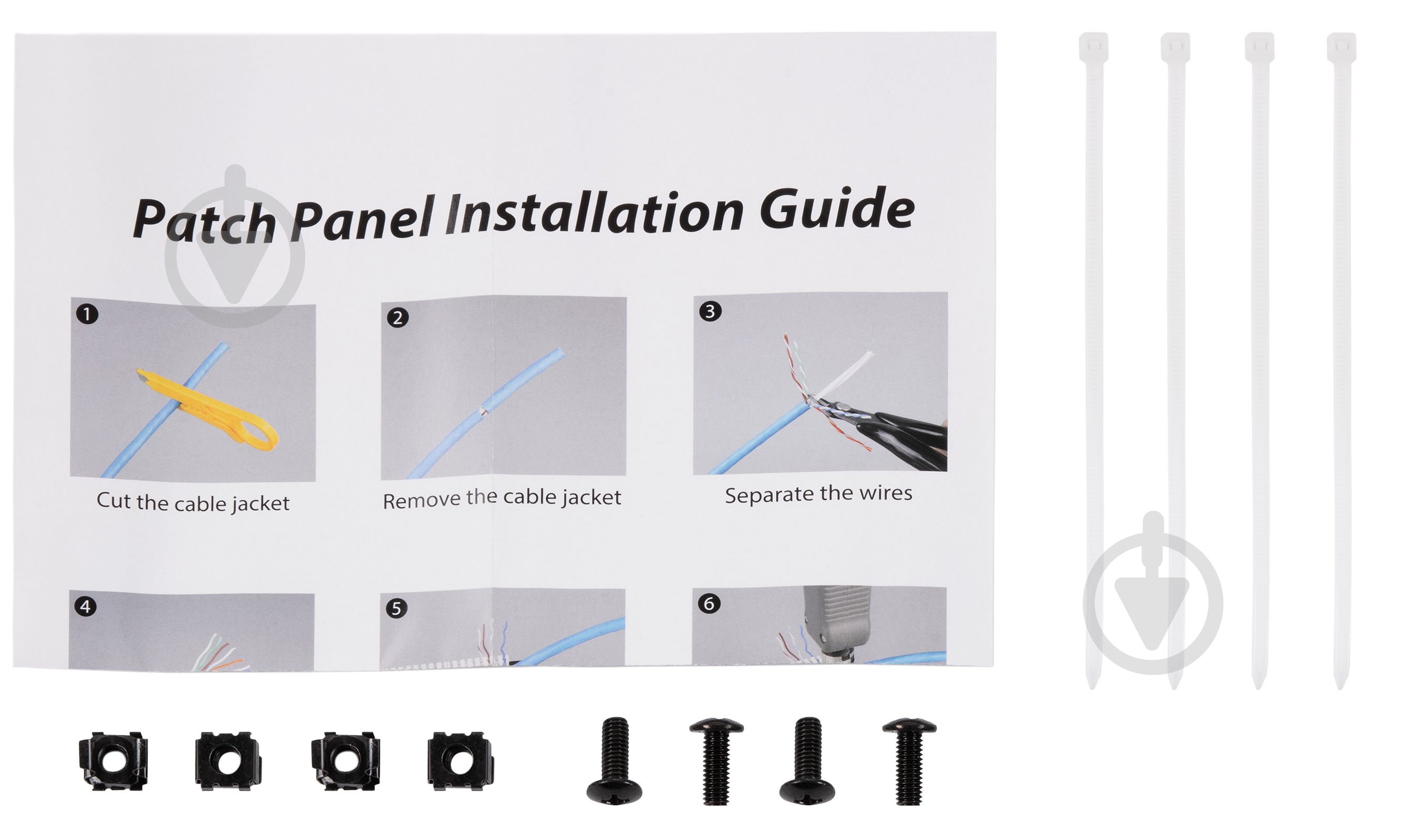 Патч-панель 2E САТ 5e UTP 24 порти - фото 6