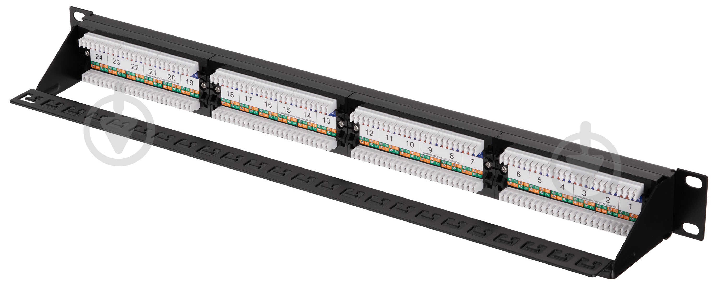 Патч-панель 2E САТ 5e UTP 24 порти - фото 2