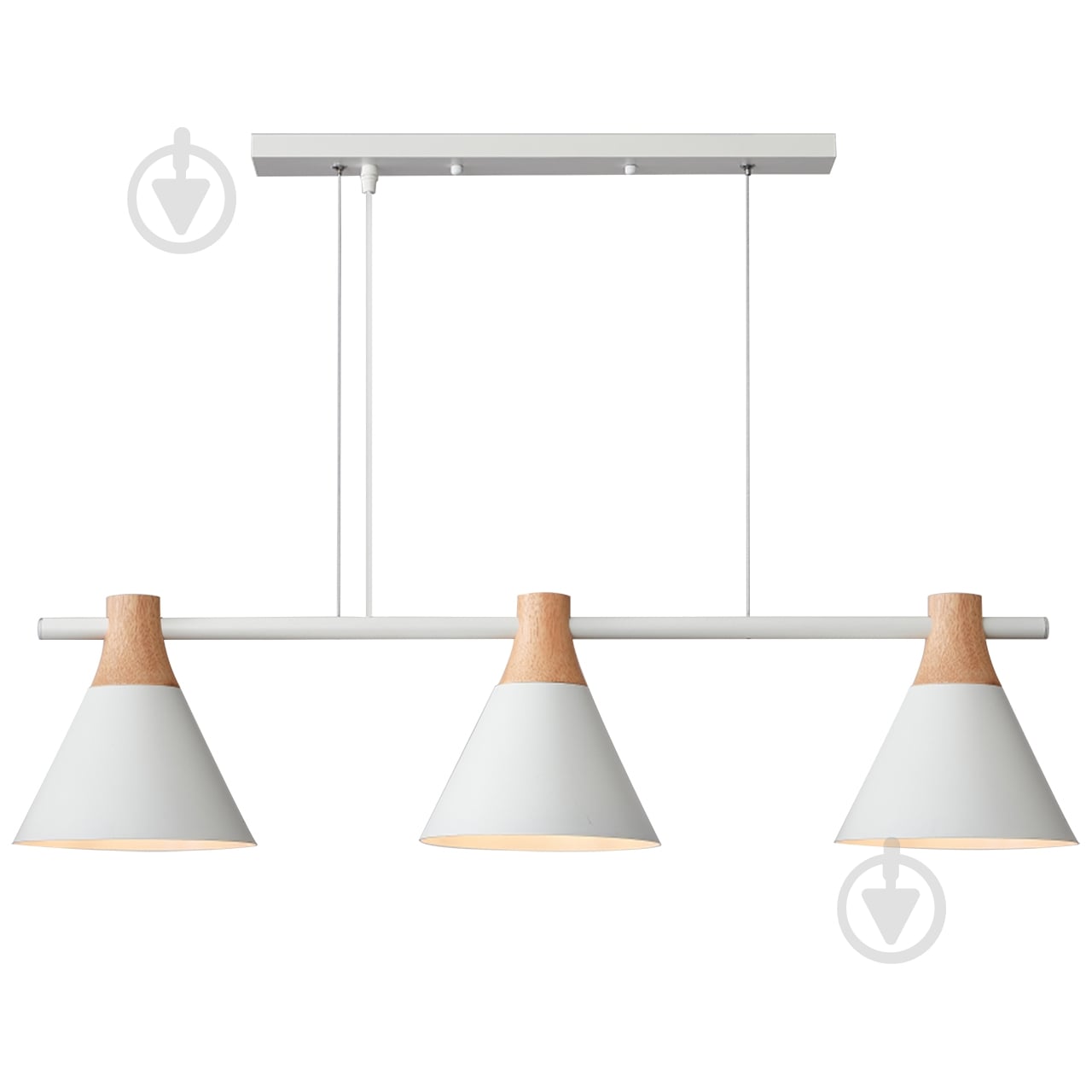 Подвес Hopfen LOFT CN 3x40 Вт Е27 белый - фото 1