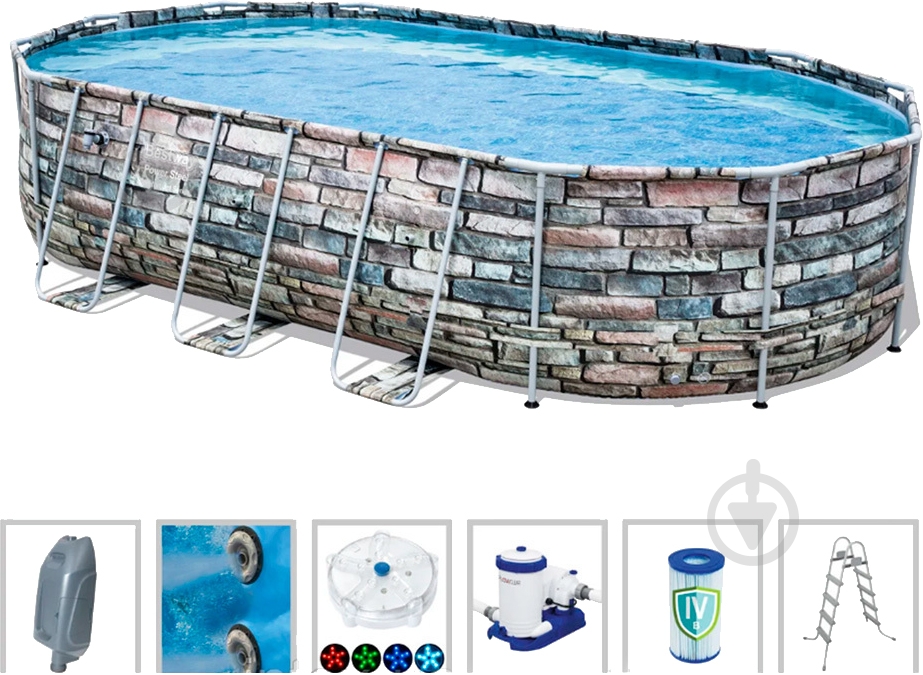 Бассейн каркасный Bestway 56719 - фото 3 Бассейн каркасный Bestway 56719 - фото 3