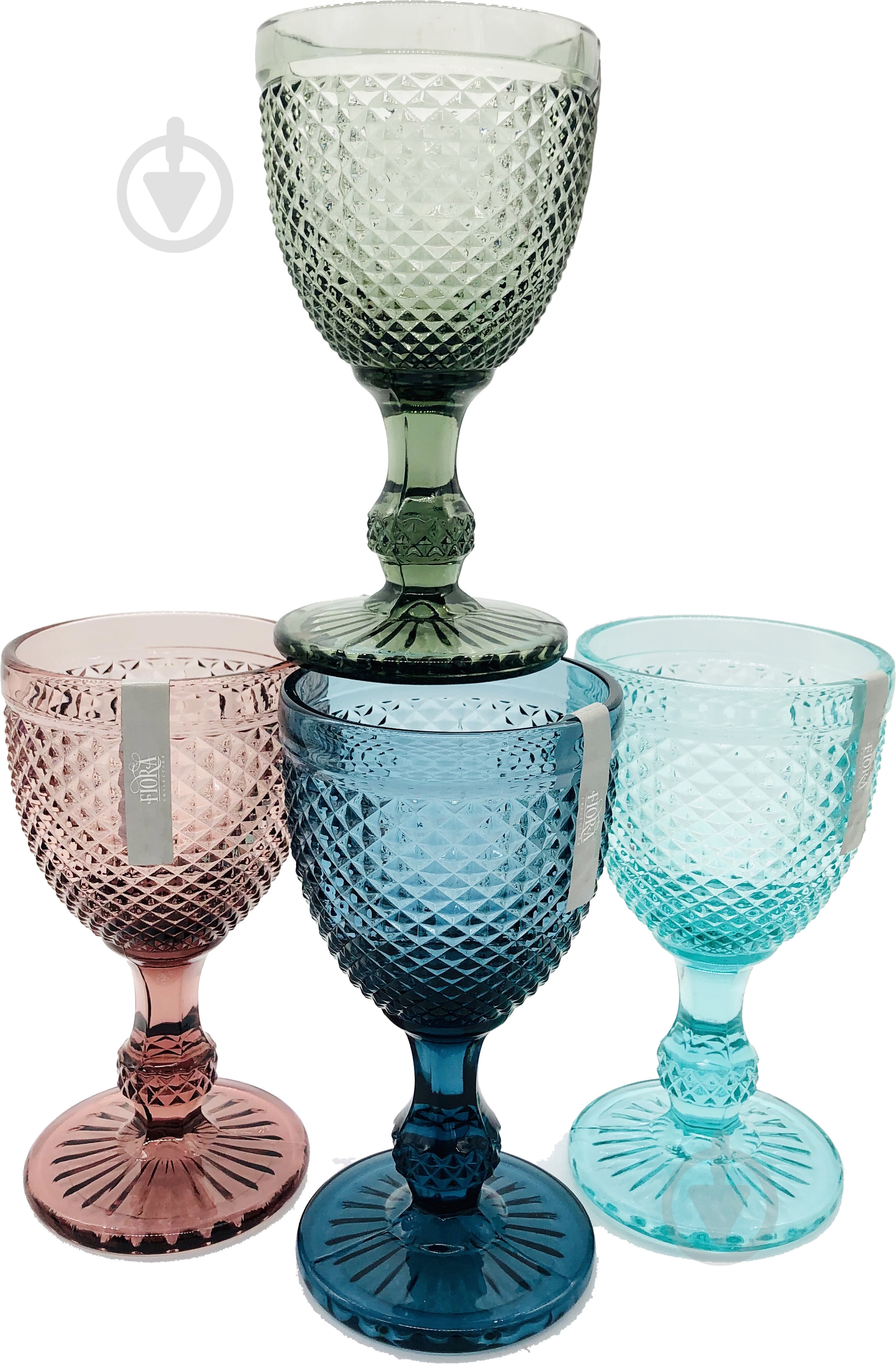 Бокал Fiora Corn серый 290 мл - фото 7