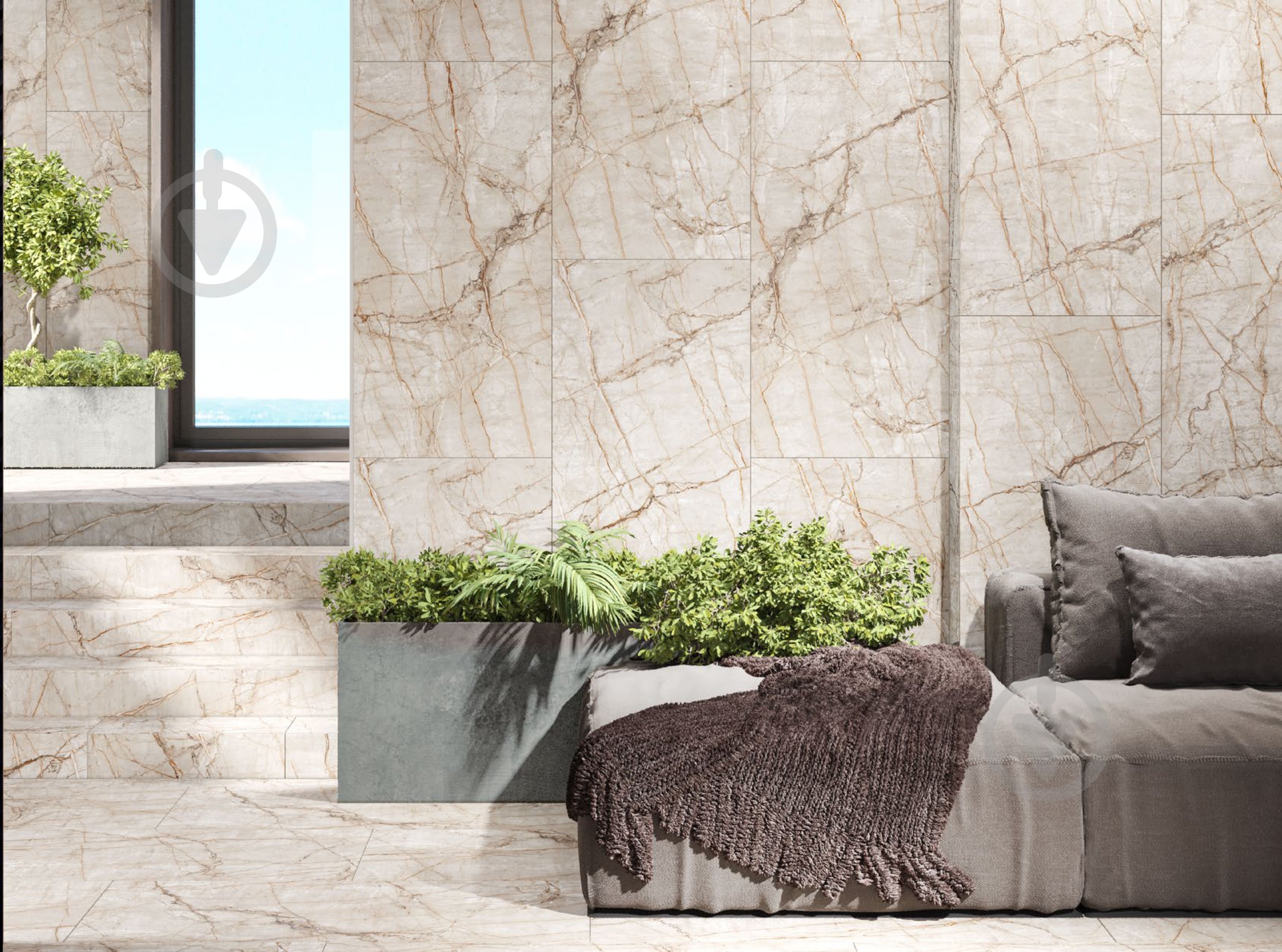 Плитка INTER GRES Trinity бежевый світлый 120x60/ 175 021 - фото 2 Плитка INTER GRES Trinity бежевый світлый 120x60/ 175 021 - фото 2