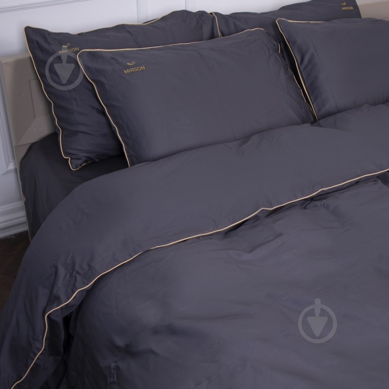 Наволочка сатин Corner Iron grey 50x70 см серый MirSon - фото 4 Наволочка сатин Corner Iron grey 50x70 см серый MirSon - фото 4