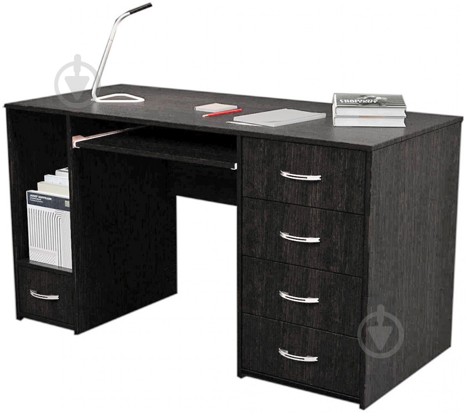 Стол компьютерный Грейд Модерн 4 + 1 венге - фото 1