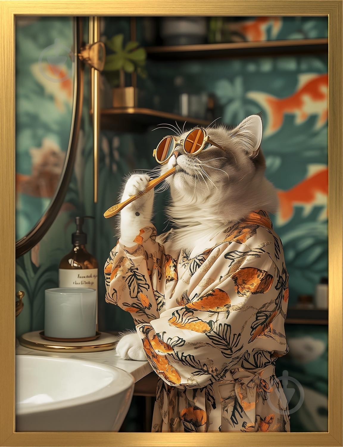 Картина Kitty I 30x40 см Styler OB-22691 - фото 1