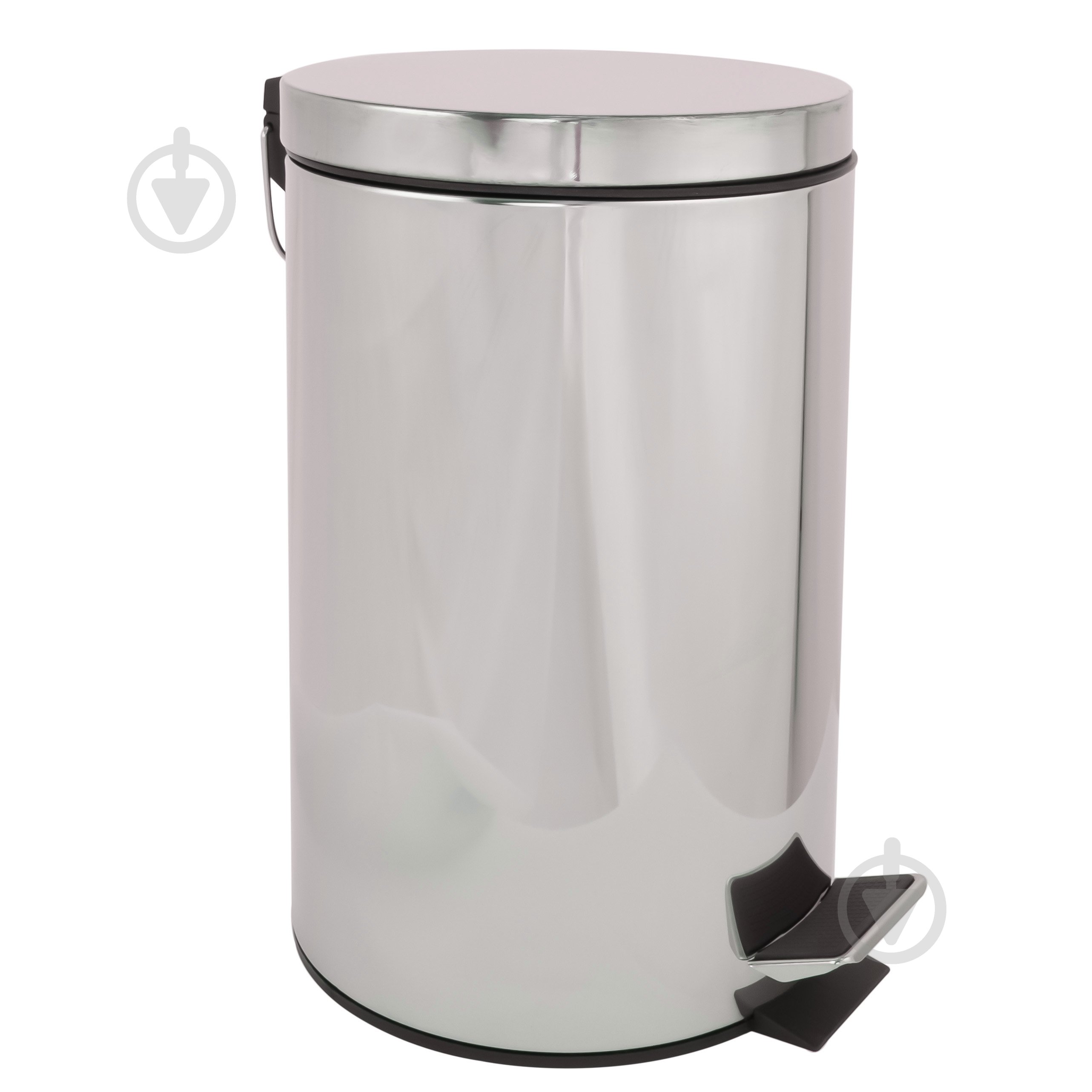 Ведро для ванной AlexValex с педалью 12 л, нержавеющая сталь - фото 1 Ведро для ванной AlexValex с педалью 12 л, нержавеющая сталь - фото 1