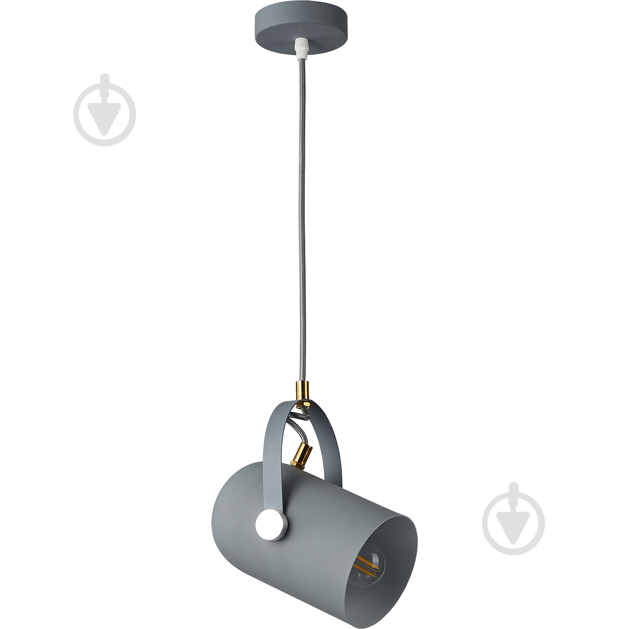 Подвес Hopfen LOFT HALTBAR PD 1x40 Вт Е27 серый - фото 1