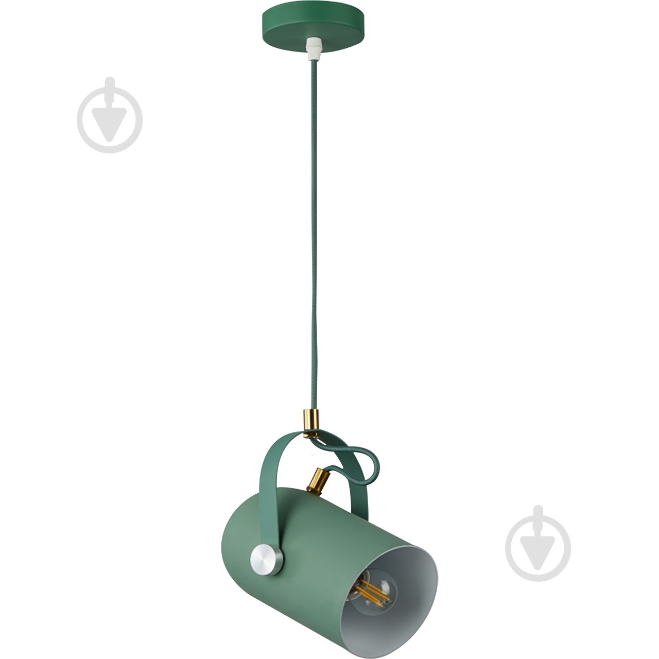 Подвес Hopfen LOFT HALTBAR PD 1x40 Вт Е27 зеленый - фото 1