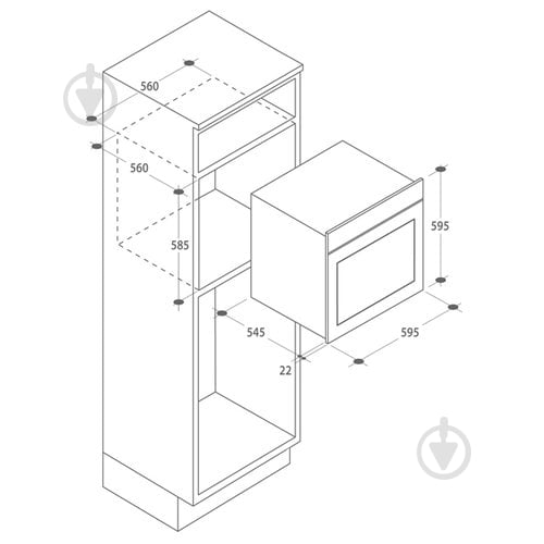 Духовой шкаф Candy FCL 624/6 BA - фото 2