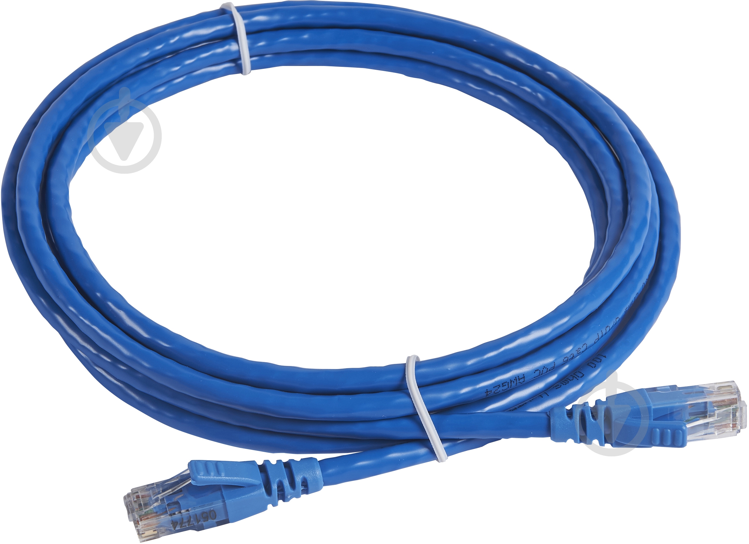 Патч-корд Legrand CAT 6 U-UTP AWG 24 PVC 5 м синій - фото 1