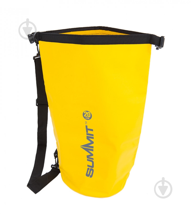 Гермомешок Summit желтый 20 л Dry Bag - фото 1