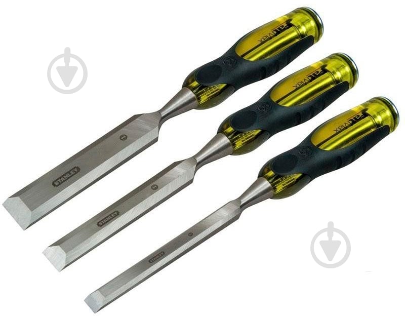 Набор стамесок Stanley Dynagrip Pro 2-16-270 - фото 2 Набор стамесок Stanley Dynagrip Pro 2-16-270 - фото 2