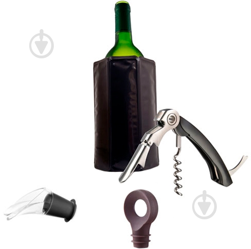 Набор для вина Vacu Vin Wine Set Starter 4 предмета 69000606 - фото 1 Набор для вина Vacu Vin Wine Set Starter 4 предмета 69000606 - фото 1