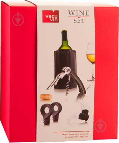 Набор для вина Vacu Vin Wine Set Starter 4 предмета 69000606 - фото 6 Набор для вина Vacu Vin Wine Set Starter 4 предмета 69000606 - фото 6