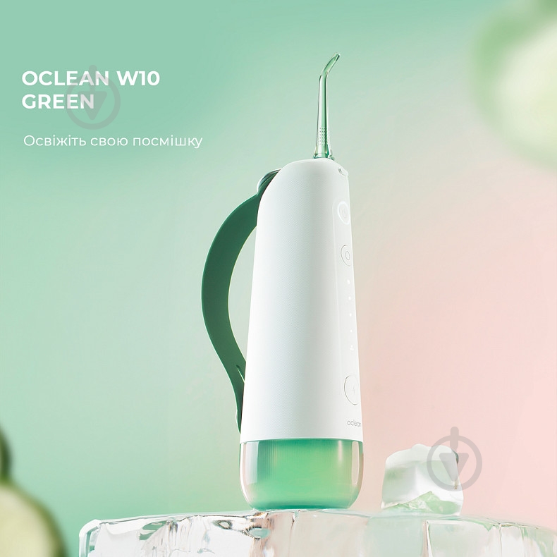 Іригатор Oclean W10 NEW-2 NOZZLES Green - фото 4