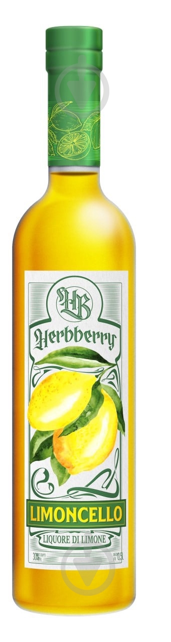 Ликер Herbberry Limoncello 25% 0,5 л - фото 1 Ликер Herbberry Limoncello 25% 0,5 л - фото 1