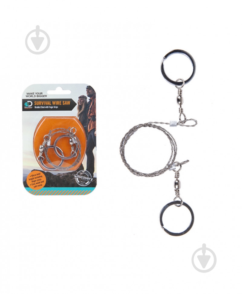 Пила струнна Summit Discovery Adventures Survival Wire Saw - фото 2 Пила струнна Summit Discovery Adventures Survival Wire Saw - фото 2