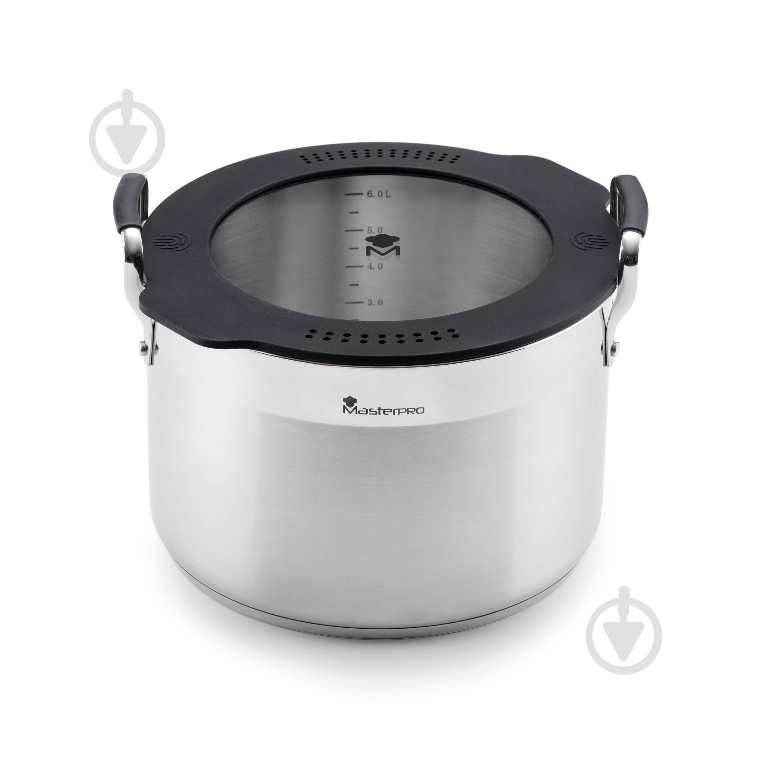 Каструля з кришкою MasterPro Smart 24 см 7,21 л - фото 1