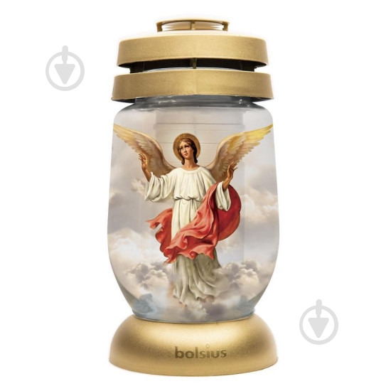 Лампада Bolsius стеклянная Ангел - фото 1 Лампада Bolsius стеклянная Ангел - фото 1