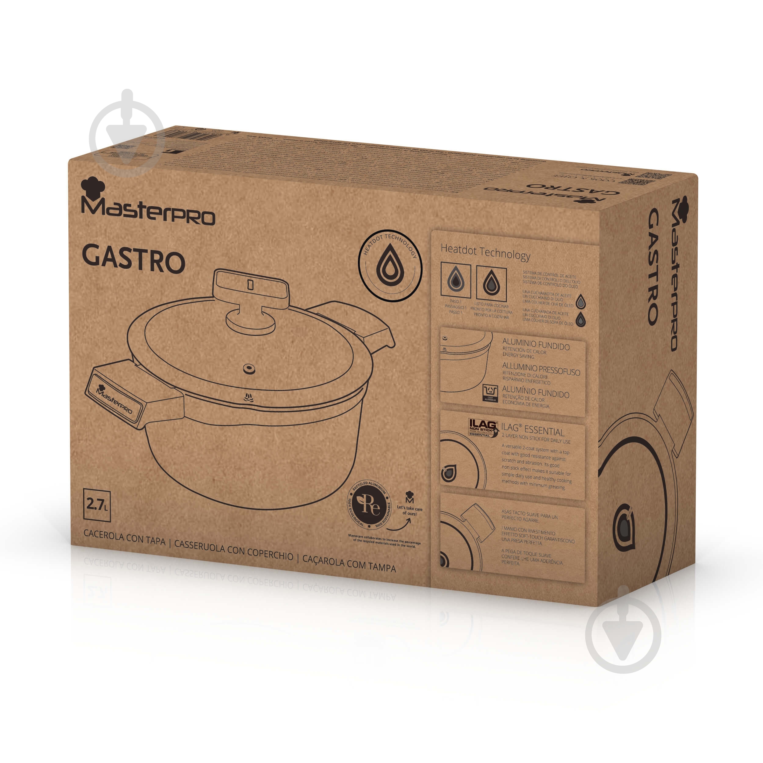 Каструля MasterPro Gastro 2,7 л BGMP-8106 - фото 6