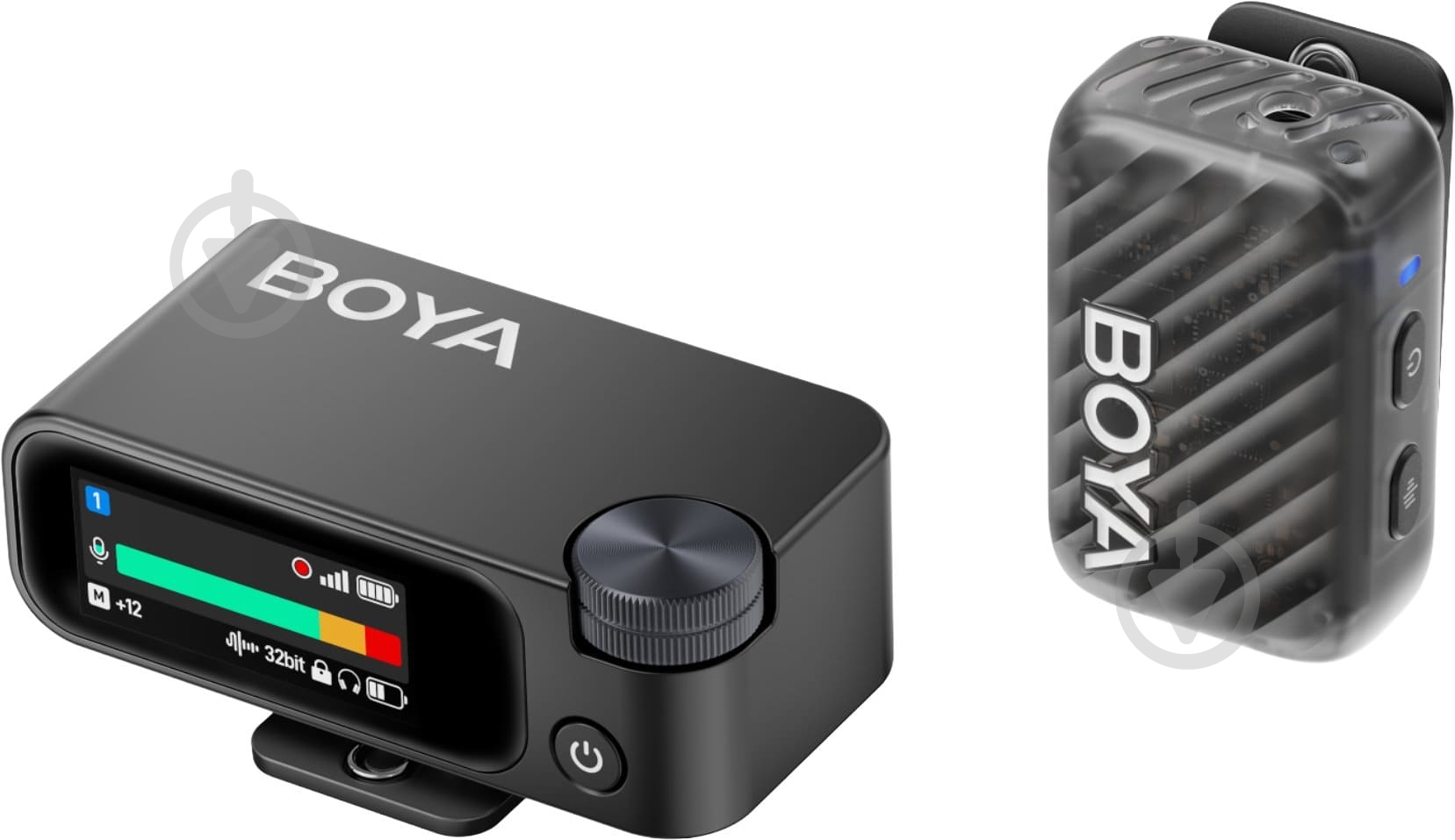 Микрофон петличный Boya Type-C/TRS Black (MIC 2-02) - фото 3