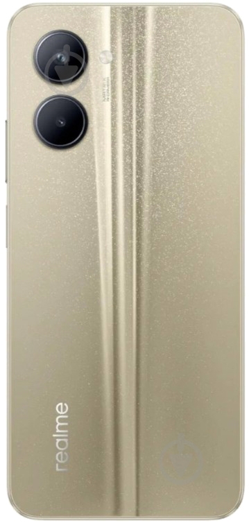 Смартфон realme C33 Dual Sim 4/128GB sandy gold (RMX3624) - фото 5