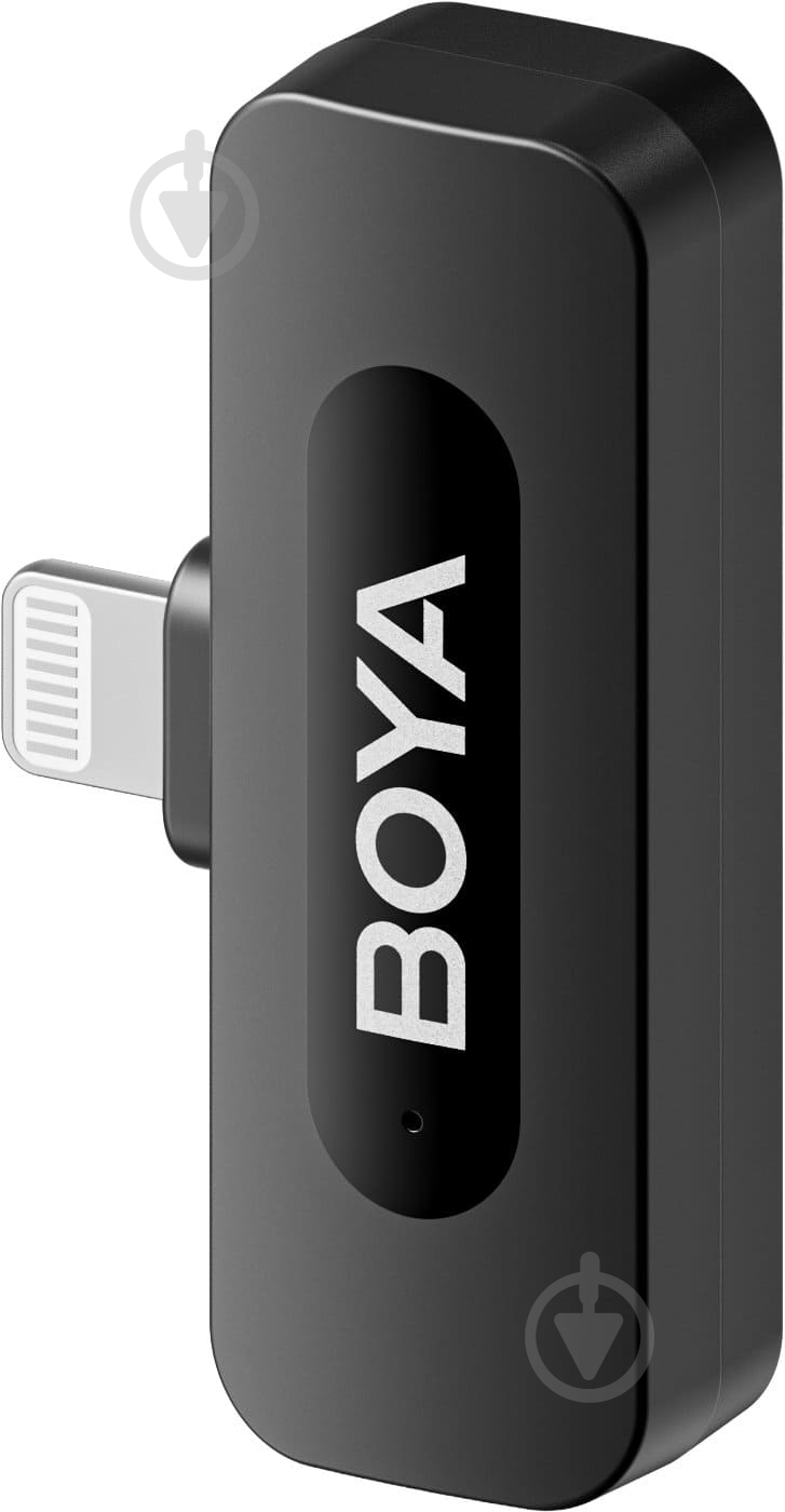 Мікрофон петличний Boya Type-C/Lightning Black (BY-V3 combo) - фото 4