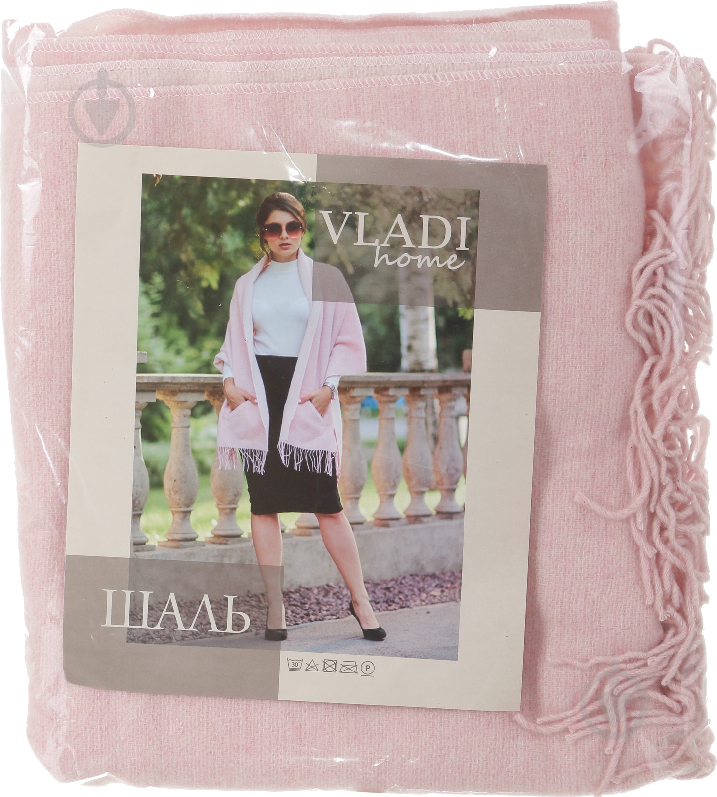 Шаль Vladi Тоскана №1 розовый - фото 5 Шаль Vladi Тоскана №1 розовый - фото 5