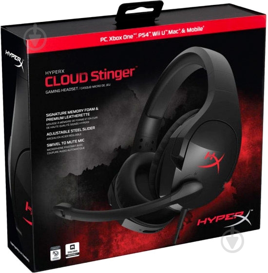 Наушники HX-HSCS-BK/EM black - фото 7 Наушники HX-HSCS-BK/EM black - фото 7