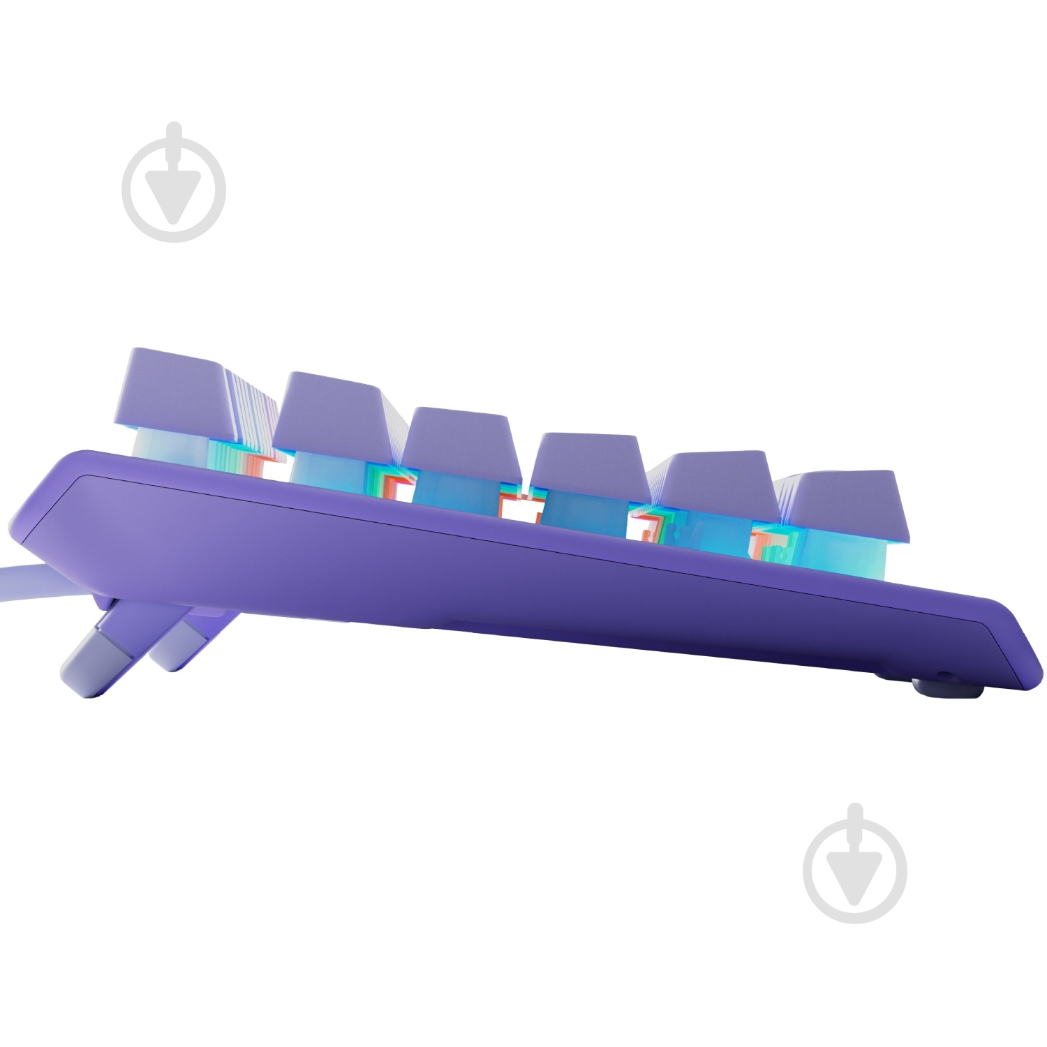 Клавіатура ігрова SteelSeries Apex 3 TKL (64940) lavander - фото 3