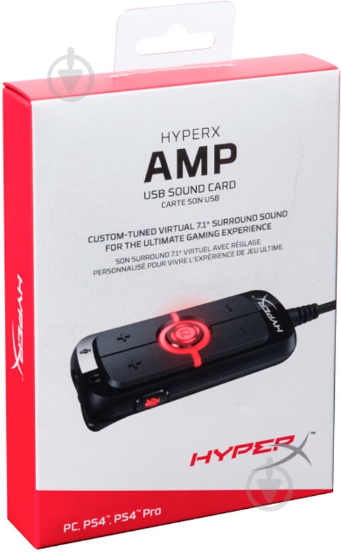 Звуковая карта HyperX черный HX-USCCAMSS-BK - фото 4