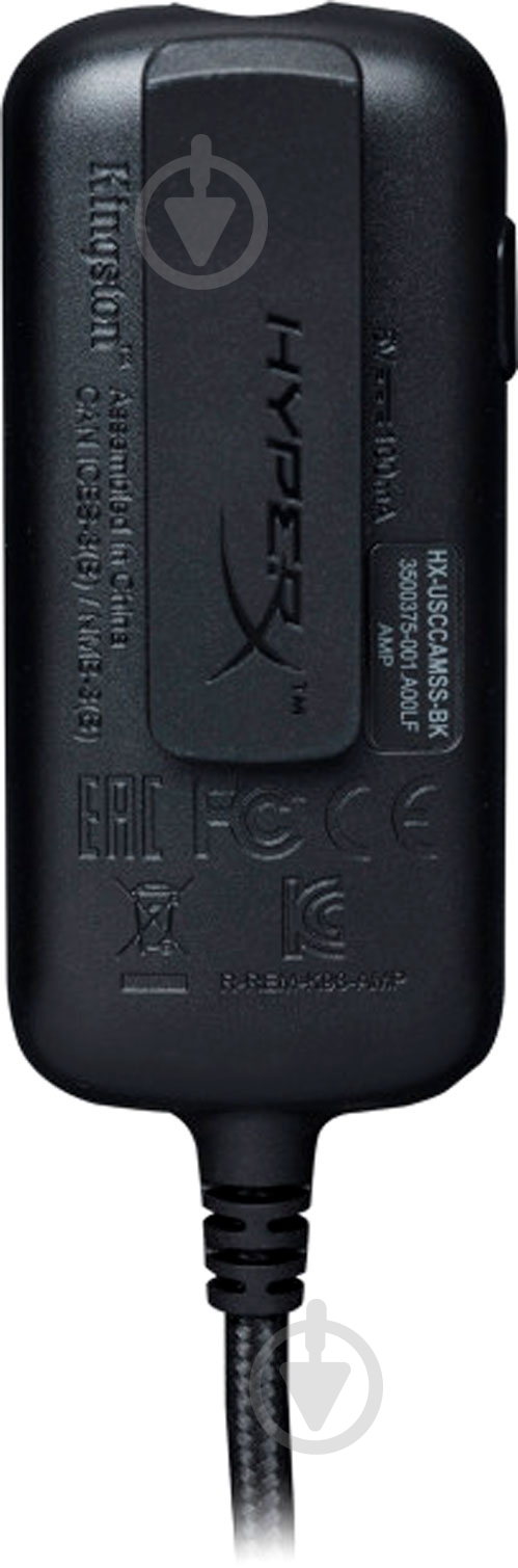 Звуковая карта HyperX черный HX-USCCAMSS-BK - фото 3