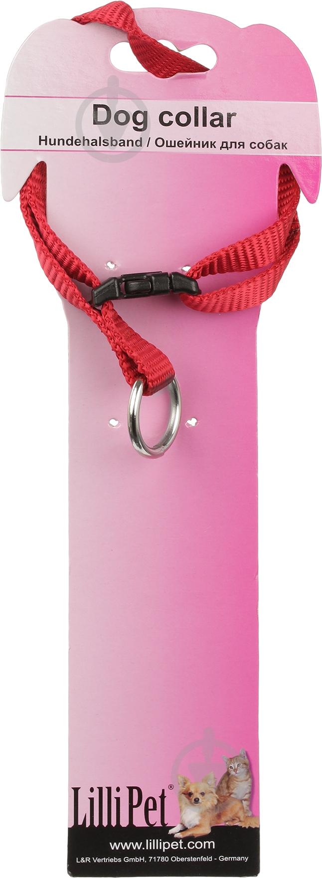 Ошейник Lilli Pet Dog Collar S синий 1x20-35 cм - фото 2