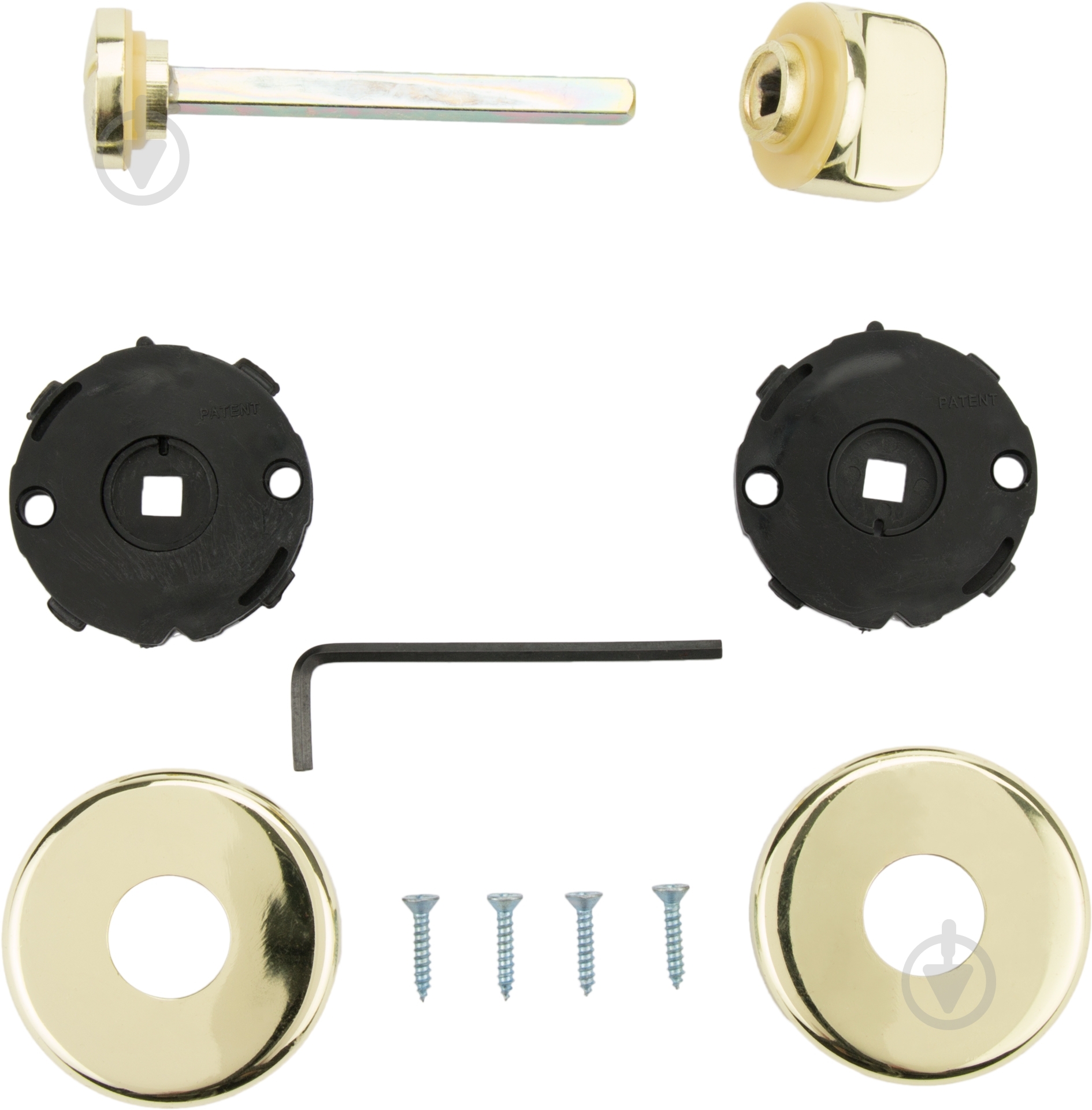 Накладка RDA Eco plus CD 69 BZG G WC полированная латунь - фото 3