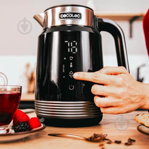 Электрочайник CECOTEC ThermoSense 600 Touch Black CCTC-01748 - фото 15