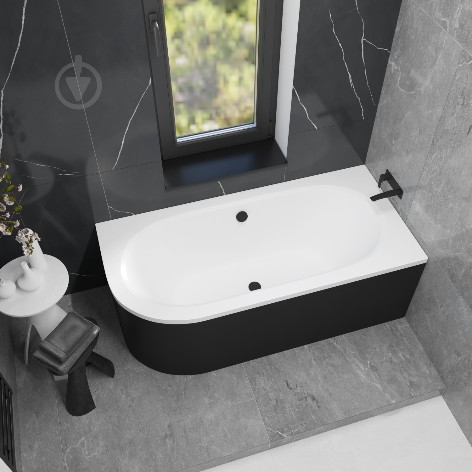 Ванна акриловая Helmken MarbellaLux 1RM9664889 159,5х75 см комплект 3 в 1 - фото 9 Ванна акриловая Helmken MarbellaLux 1RM9664889 159,5х75 см комплект 3 в 1 - фото 9