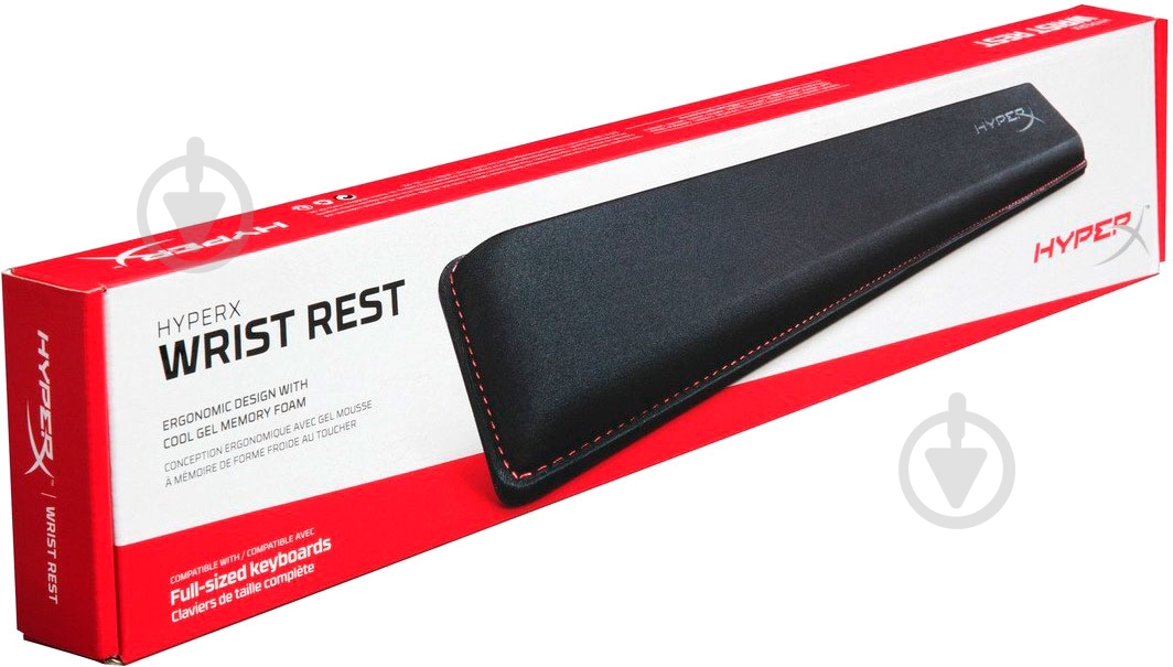 Підставка під зап'ястя HyperX Wrist Rest чорний (HX-WR) - фото 7