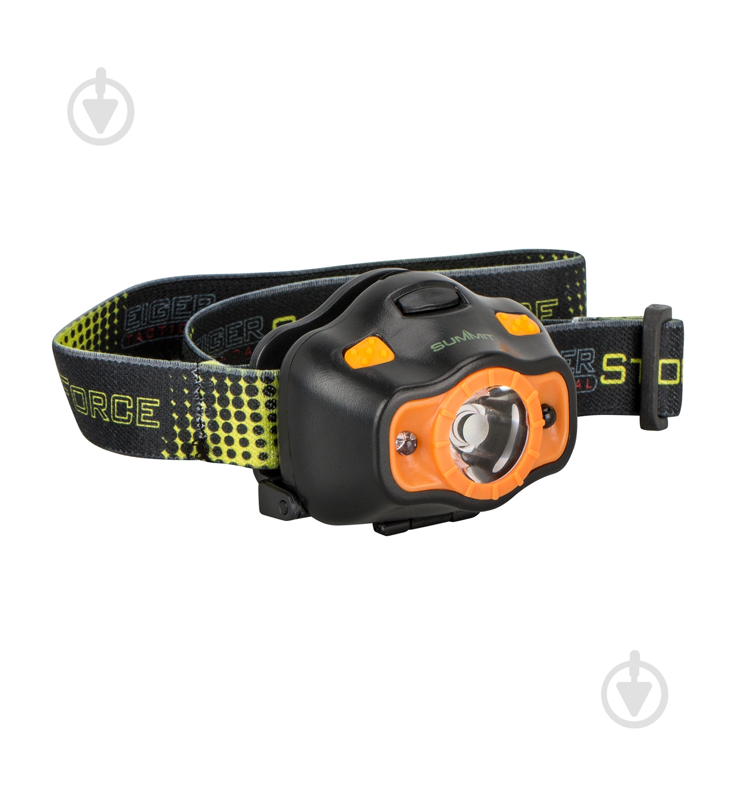 Фонарик на голову Summit StormForce Eiger Sensor 3W черно-зеленый - фото 2