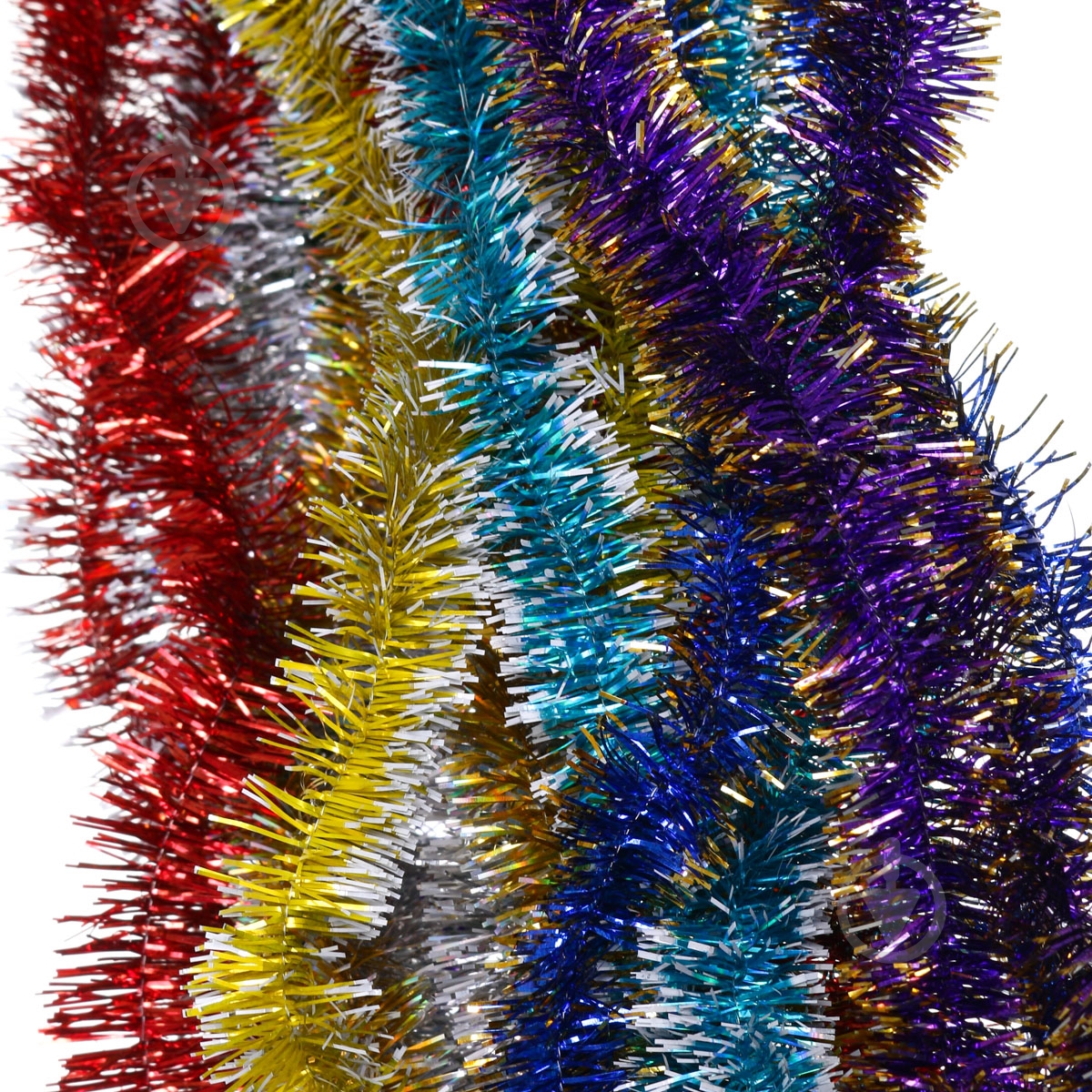 Дождик новогодний Christmas Soul 2,5 см 1,4 м в ассортименте - фото 1