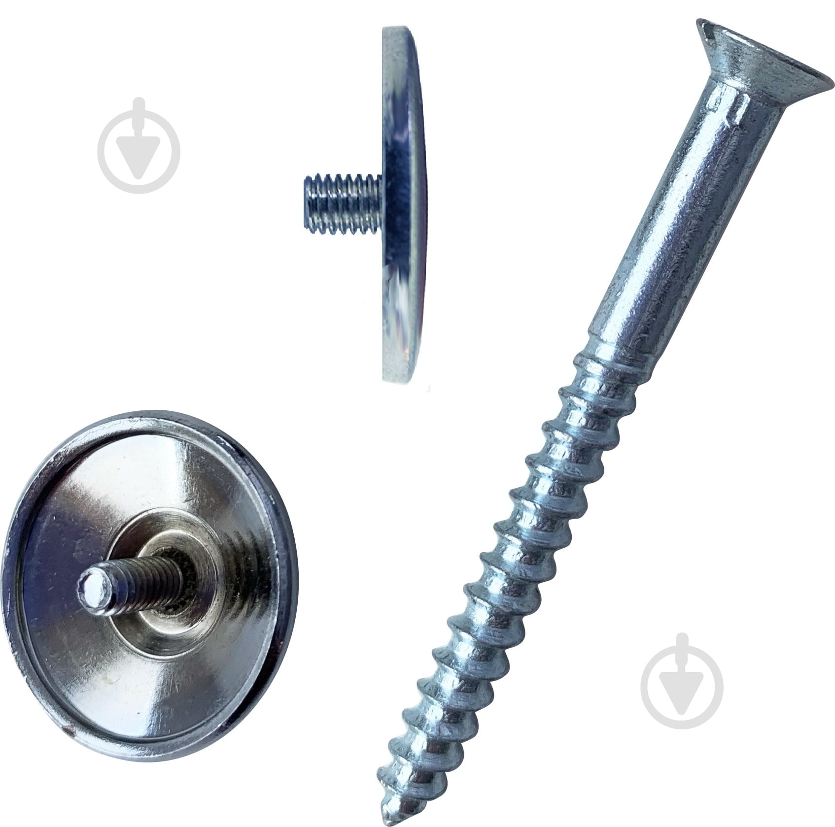 Держатель для зеркала D18/4x50 хром 4 шт. Expert Fix - фото 1